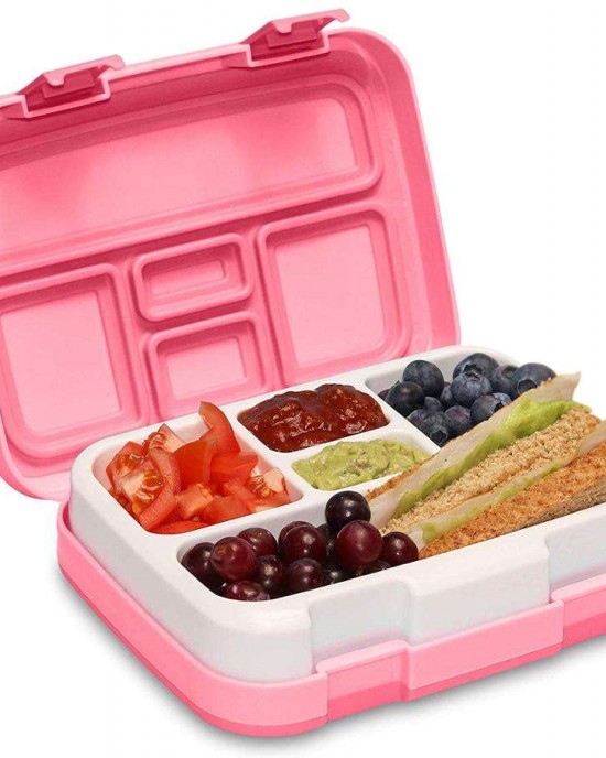 Yongli Leakproof Bento-Style Food Container 5 Compartment Lunch Box Yongli Leakproof Bento-Style Food Container 5 Compartment Lunch Box