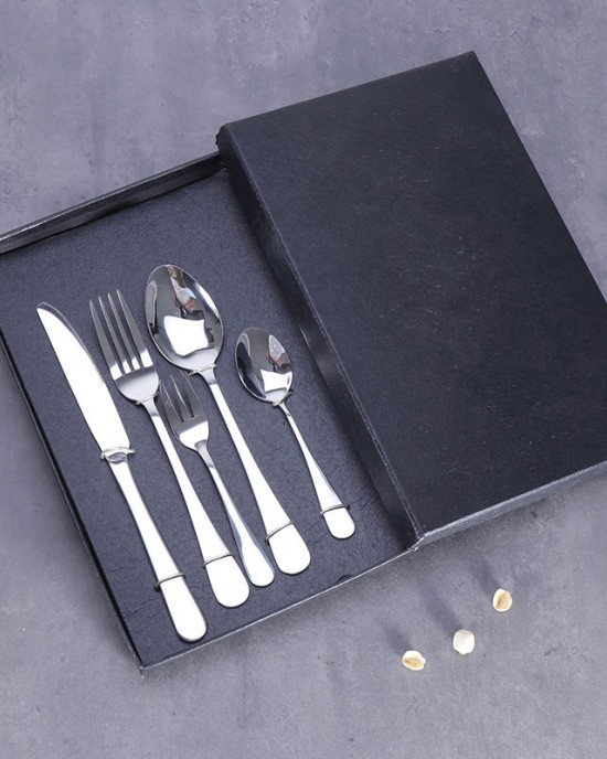 Export to Kitchen Equipment Flatware Sets Classic Style Silver Stainless Cutlery Serving Spoon Fork and Knife Export to Kitchen Equipment Flatware Sets Classic Style Silver Stainless Cutlery Serving Spoon Fork and Knife