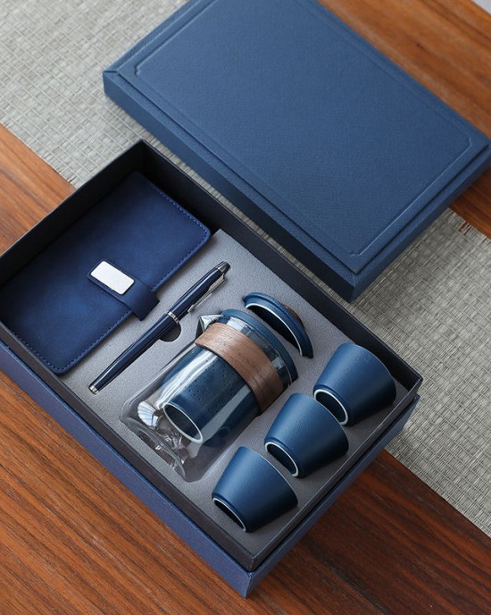 VIP Customer Business Gift Set Tea Set Gift Box Teacups Teapot Teacups Accompanied By Hand Custom Logo Travel Set VIP Customer Business Gift Set Tea Set Gift Box Teacups Teapot Teacups Accompanied By Hand Custom Logo Travel Set