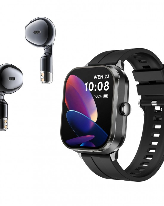 Smart Watch D8PRO TWS 2-in-1 Headset BT Call Heart Rate Blood Pressure Health Monitoring Headphone Play Music Smartwatch Smart Watch D8PRO TWS 2-in-1 Headset BT Call Heart Rate Blood Pressure Health Monitoring Headphone Play Music Smartwatch
