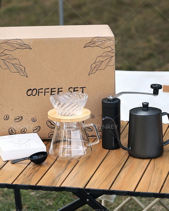 Tenrey Travel Pour Over Coffee Maker Set All In 1 Hand Drip Coffee Maker Set Tenrey Travel Pour Over Coffee Maker Set All In 1 Hand Drip Coffee Maker Set