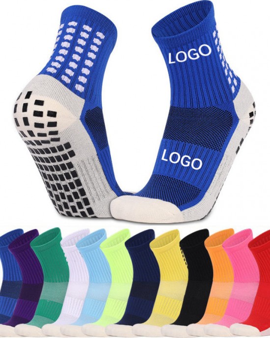 Wholesale Custom Performance Sports Non-Slip Socks Athletic Soccer Grip Socks Men's Kids Anti Slip Football Socks Wholesale Custom Performance Sports Non-Slip Socks Athletic Soccer Grip Socks Men's Kids Anti Slip Football Socks