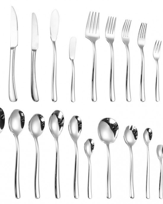 Bulk Luxury Stainless Steel Cutlery Set Fancy Flatware For Hotel Wedding Parties Service Knife Fork Spoon Serving Flatware Sets Bulk Luxury Stainless Steel Cutlery Set Fancy Flatware For Hotel Wedding Parties Service Knife Fork Spoon Serving Flatware Sets