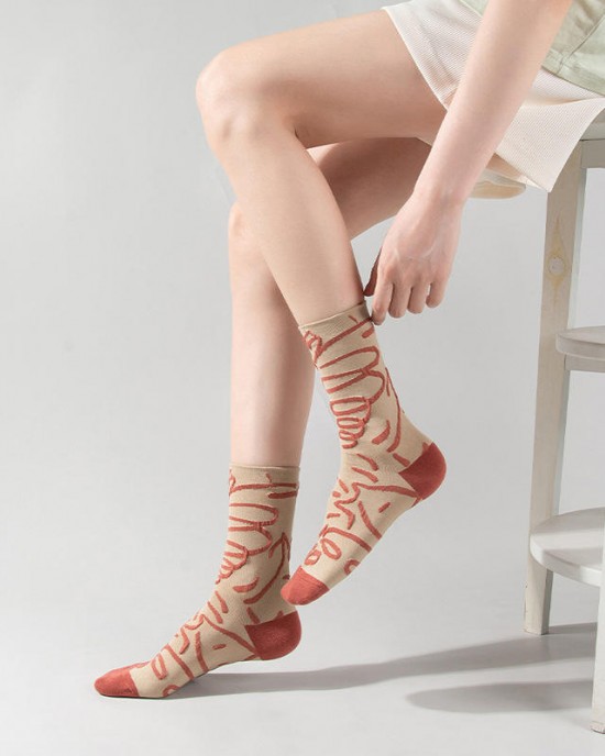 Crew Cotton Men Women Socks Fashion Reverse Weaving Sports Cotton Socks Crew Cotton Men Women Socks Fashion Reverse Weaving Sports Cotton Socks