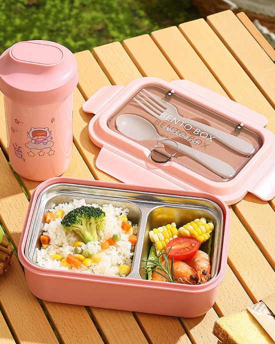Stainless Steel Custom Lunch Box Is Convenient to Carry Environmentally Friendly Materials to Work and School Stainless Steel Custom Lunch Box Is Convenient to Carry Environmentally Friendly Materials to Work and School