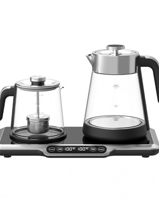 Hotsy Appliances Home 1.6L+1L Hotel Kettles Tray Set Double Boiler Water Heater Kettle Electric Tea Maker Machine Tea Pot Hotsy Appliances Home 1.6L+1L Hotel Kettles Tray Set Double Boiler Water Heater Kettle Electric Tea Maker Machine Tea Pot