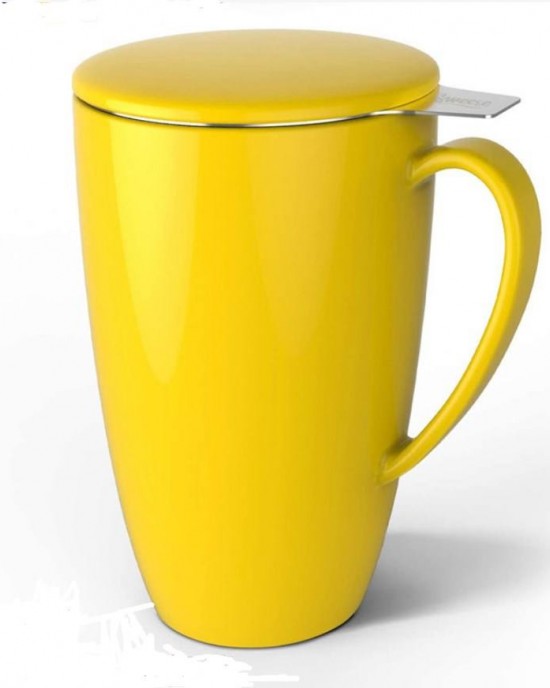 16oz Hot Selling Item Ceramic Tea Mug with Stainless Steel Filter Custom Infuser Porcelain Mug 16oz Hot Selling Item Ceramic Tea Mug with Stainless Steel Filter Custom Infuser Porcelain Mug