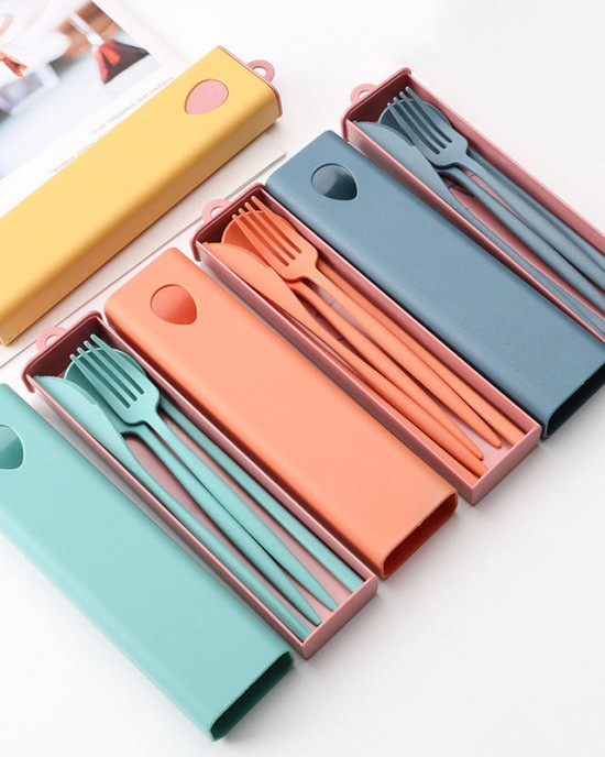 2023 New Arrival High Quality Knife Spoon Fork Chopsticks Wheat Straw Fiber Cutlery Eco Portable Travel Cutlery Set for Home 2023 New Arrival High Quality Knife Spoon Fork Chopsticks Wheat Straw Fiber Cutlery Eco Portable Travel Cutlery Set for Home