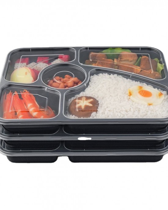 disposable microwave safe PP injection restaurant take away container camping food container meal bento box with lid disposable microwave safe PP injection restaurant take away container camping food container meal bento box with lid