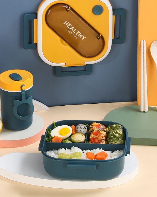 Bento Boxes for Adults 1100 Ml Bento Small Lunch Box for Kids Children With Spoon Bento Boxes for Adults 1100 Ml Bento Small Lunch Box for Kids Children With Spoon