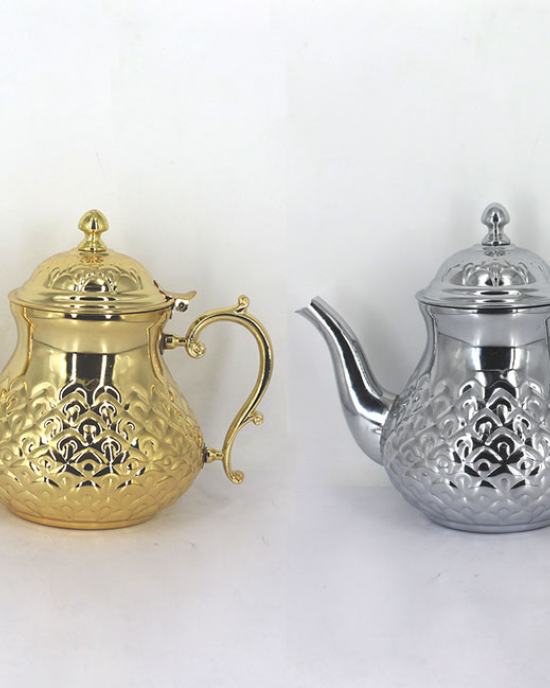Luxury Stainless Steel Moroccan Tea Pot Hotel Restaurant Catering Serving Teapot Coffee Kettle Luxury Gift Arab Kettle Luxury Stainless Steel Moroccan Tea Pot Hotel Restaurant Catering Serving Teapot Coffee Kettle Luxury Gift Arab Kettle