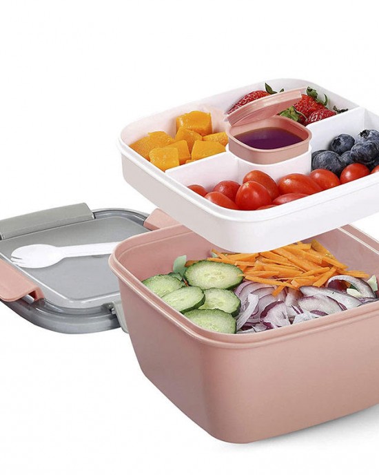 BPA Free 5 Compartment Reusable Snack Children Bento Box For Kids Lunch BPA Free 5 Compartment Reusable Snack Children Bento Box For Kids Lunch