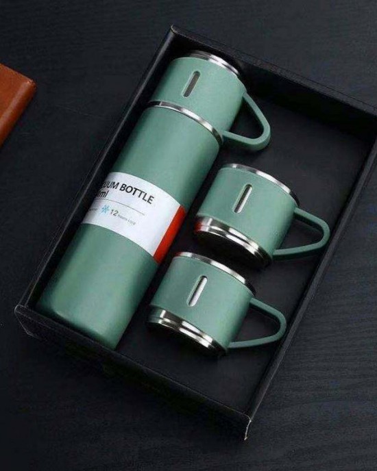 Corporate Business Stainless Steel Vacuum Flask Thermos Mug Gift Set Corporate Business Stainless Steel Vacuum Flask Thermos Mug Gift Set