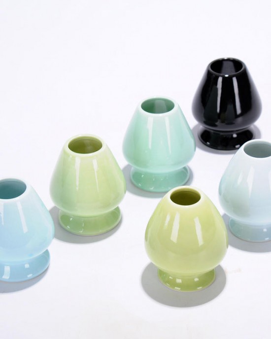 NEWELL Japanese Matcha Tea Whisk Ceramic Whisk Holder Bamboo Chasen Matcha Tea Whisk Stand NEWELL Japanese Matcha Tea Whisk Ceramic Whisk Holder Bamboo Chasen Matcha Tea Whisk Stand