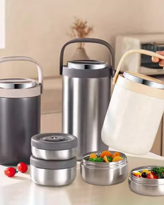 Top Selling Food Grade 304 SS Lunch Box Multi-layer Portable Insulated Lonchera Large Capacity Bento Top Selling Food Grade 304 SS Lunch Box Multi-layer Portable Insulated Lonchera Large Capacity Bento