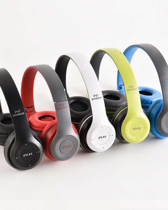 High quality wholesale P47 wireless earphones headphones fone de ouvido BT foldable auriculares P47 headphone headset High quality wholesale P47 wireless earphones headphones fone de ouvido BT foldable auriculares P47 headphone headset