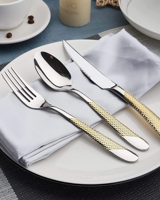 Stainless Steel 18/0 Fork Knife and Spoon Set Stainless Steel Cutlery Flatware Stainless Steel 18/0 Fork Knife and Spoon Set Stainless Steel Cutlery Flatware