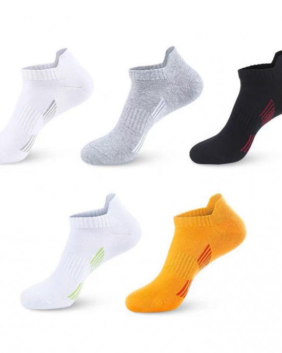 Wholesale Men's Short Socks 5 Packs Running Ankle Customized Socks Low Cut Athletic Mesh Breathable Socks for Men Wholesale Men's Short Socks 5 Packs Running Ankle Customized Socks Low Cut Athletic Mesh Breathable Socks for Men