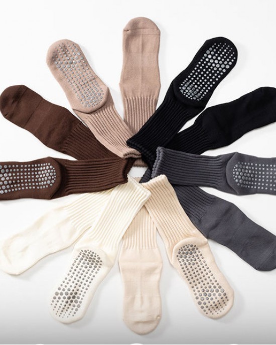 New Wholesales Fashion Non-slip Grip Yoga Pilates Reformer Socks Cotton Thick Winter Warm Comfortable Terry Slouch Pilates Socks New Wholesales Fashion Non-slip Grip Yoga Pilates Reformer Socks Cotton Thick Winter Warm Comfortable Terry Slouch Pilates Socks