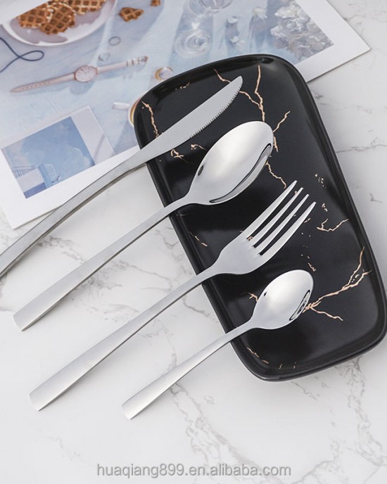 Banquet Restaurant Stainless Steel Cutlery Set Knife and Fork Spoon Set Kitchen Utensil Travel Flatware Set Banquet Restaurant Stainless Steel Cutlery Set Knife and Fork Spoon Set Kitchen Utensil Travel Flatware Set