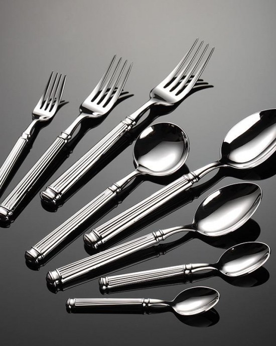 Roman Column 304 Stainless Steel Knife, Fork and Spoon European Western Food Tableware Set Western Food Steak Knife Roman Column 304 Stainless Steel Knife, Fork and Spoon European Western Food Tableware Set Western Food Steak Knife