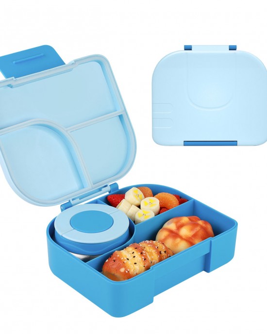 3 Compartments Bento Lunch Box Microwave Freezer Safe Airtight Portable School Lunch Boxes For Children 3 Compartments Bento Lunch Box Microwave Freezer Safe Airtight Portable School Lunch Boxes For Children