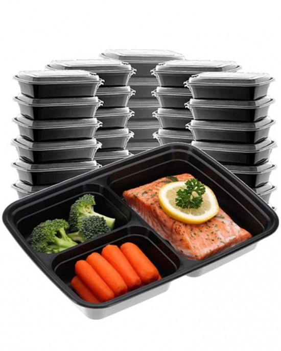3 compartments Disposable Plastic Food Box Take Away Food container 2 Compartments Lunch box Bento Box with Lids 3 compartments Disposable Plastic Food Box Take Away Food container 2 Compartments Lunch box Bento Box with Lids