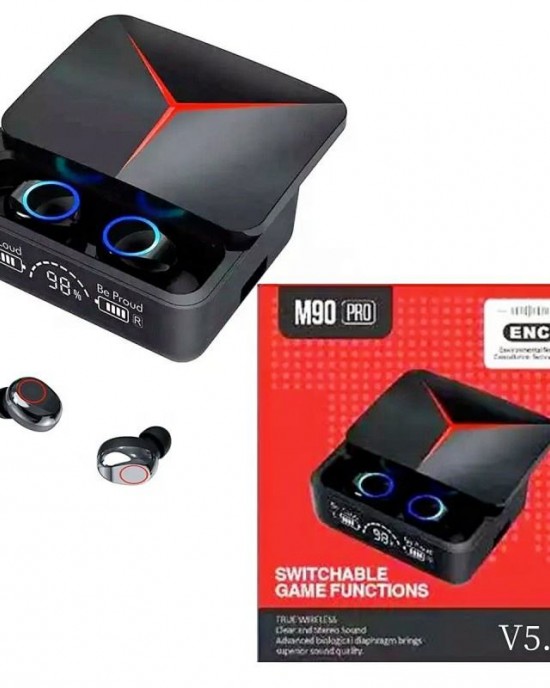 2024 Gaming M90 In-ear Headphones Waterproof Noise Reduction 800mah Power Bank Earbuds M90 Pro M10 F9 M25 M28 M19 2024 Gaming M90 In-ear Headphones Waterproof Noise Reduction 800mah Power Bank Earbuds M90 Pro M10 F9 M25 M28 M19
