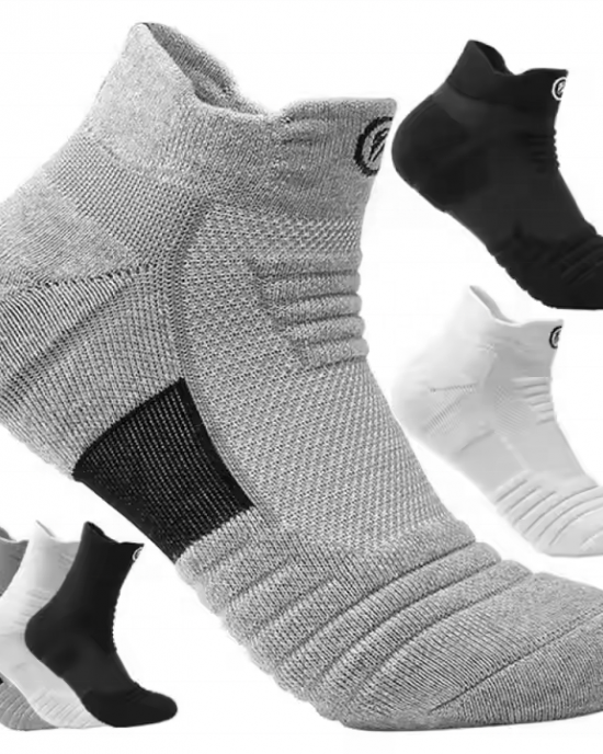 Mens Running Socks Quick-dry Non-slip Compression Ankle Socks Athletic Running Basketball Socks Mens Running Socks Quick-dry Non-slip Compression Ankle Socks Athletic Running Basketball Socks