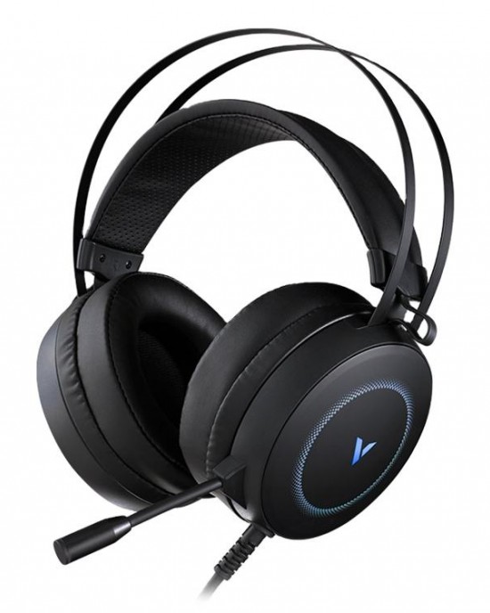 Rapoo VH160 OEM RGB ENC Omni Microphone Gaming 7.1 Channel LED Wired Gaming Earphones Headsets Headphone Rapoo VH160 OEM RGB ENC Omni Microphone Gaming 7.1 Channel LED Wired Gaming Earphones Headsets Headphone